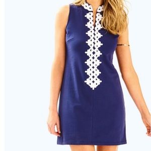 Lilly Pulitzer Callista High Collar Shift Dress